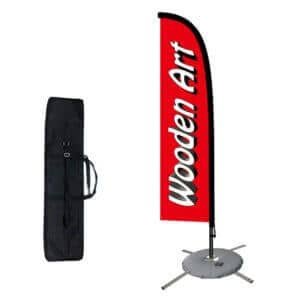 Custom Cheap Feather Flags Beach Flag Freedesign